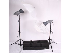 Visico VL-200 Plus Umbrella Kit 2 Flash Head